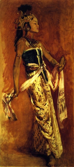 "A Javanese Dancer", 1889