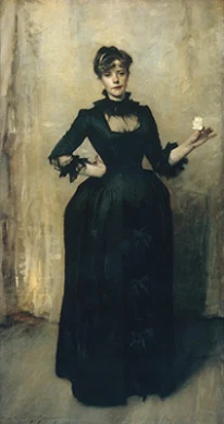 "Lady With The Rose", 1882