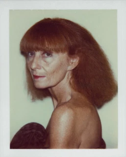 Sonia Rykiel photographed by Andy Warhol in 1986
