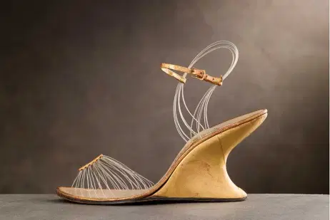 The invisible sandal by Salvatore Ferragamo